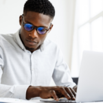 A Zimbabwean postgrad student engaging in distance learning.